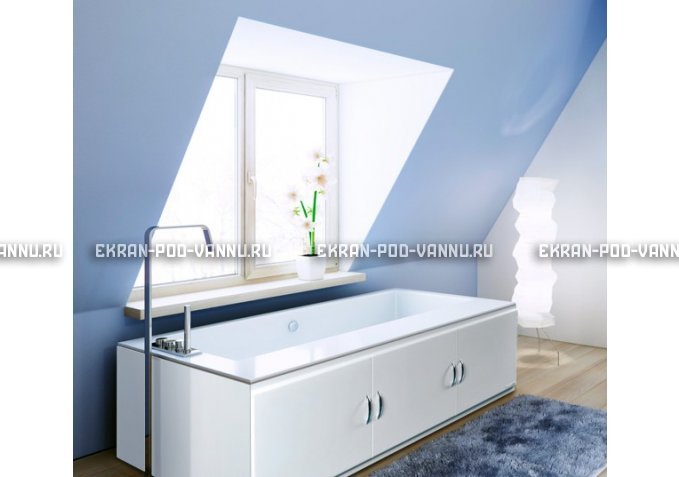 Экран МДФ Alavann 150 см распашной – купить по цене 4225 руб. в интернет-магазине в городе Иваново картинка 2