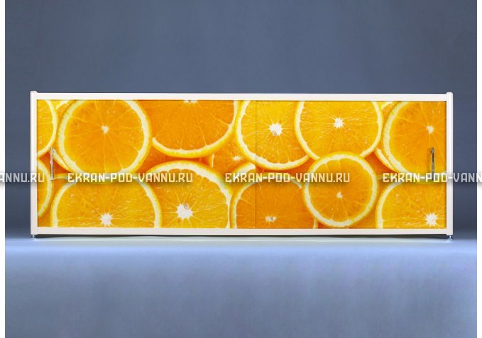 Раздвижной ФОТО экран - Citrus – купить по цене 8500 руб. в интернет-магазине в городе Иваново картинка 1