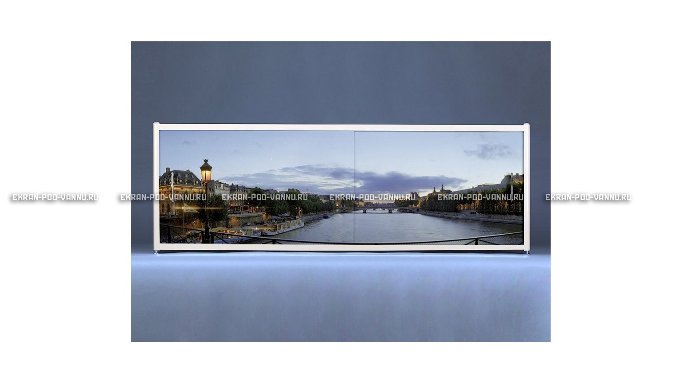 Раздвижной ФОТО экран - Evening city – купить по цене 8500 руб. в интернет-магазине в городе Иваново картинка 6