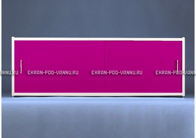 Экран раздвижной EUROPLEX Комфорт фиолетовый – купить по цене 6250 руб. в интернет-магазине в городе Иваново картинка 1