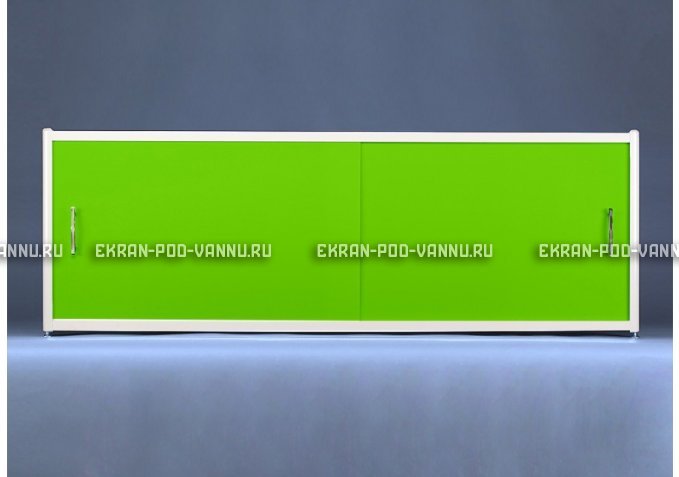 Раздвижной экран EUROPLEX Комфорт салатовый – купить по цене 6250 руб. в интернет-магазине в городе Иваново картинка 1