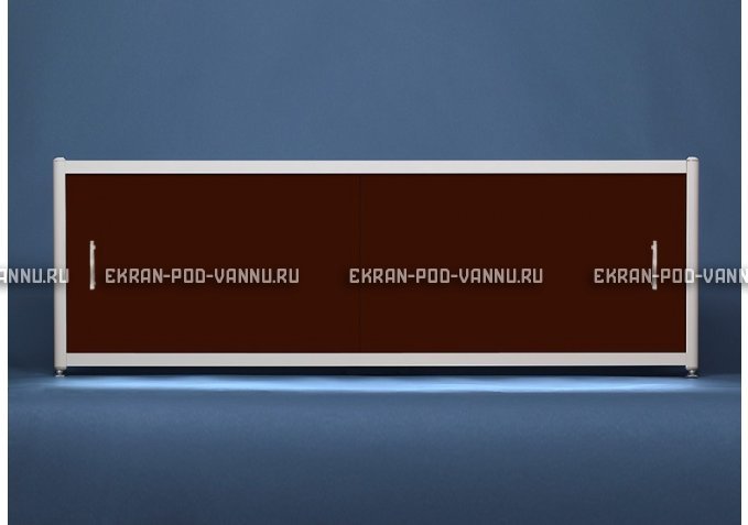 Раздвижной экран EUROPLEX Комфорт шоколад – купить по цене 6750 руб. в интернет-магазине в городе Иваново картинка 1