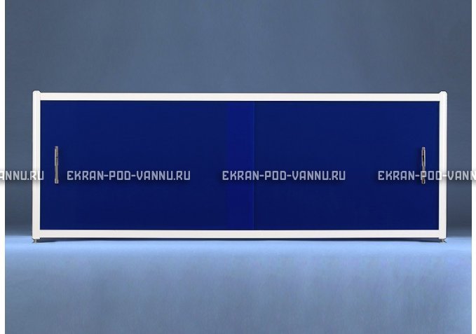 Торцевой экран EUROPLEX Комфорт синий – купить по цене 8180 руб. в интернет-магазине в городе Иваново картинка 2