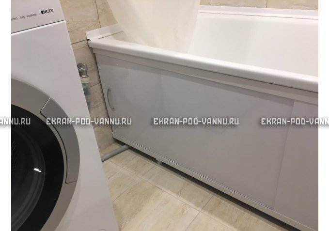 Экран под трубы EUROPLEX Универсал белый высокий – купить по цене 6550 руб. в интернет-магазине в городе Иваново картинка 5