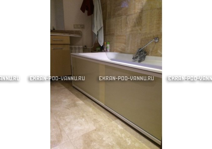 Экран раздвижной EUROPLEX Комфорт слоновая кость – купить по цене 6250 руб. в интернет-магазине в городе Иваново картинка 3