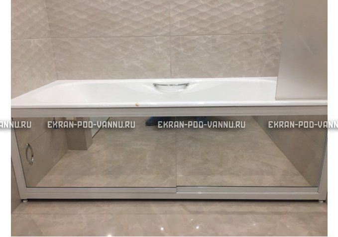 Раздвижной экран EUROPLEX Роликс Зеркальный – купить по цене 9700 руб. в интернет-магазине в городе Иваново картинка 12