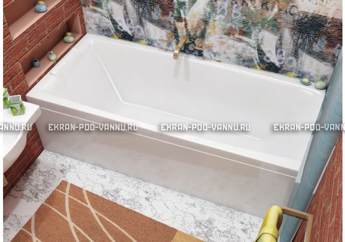 Акриловая ванна Relisan Kristina 170x75 – купить по цене 16160 руб. в интернет-магазине в городе Иваново картинка 4