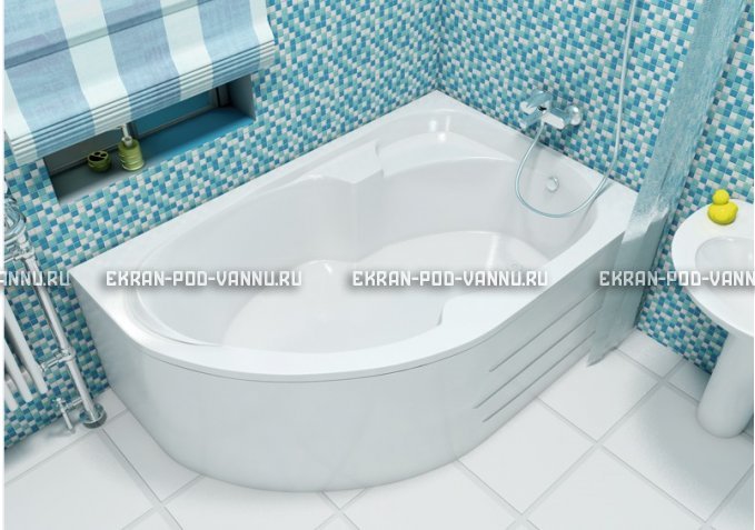 Акриловая ванна Relisan Sofi 170x105 – купить по цене 23480 руб. в интернет-магазине в городе Иваново картинка 1