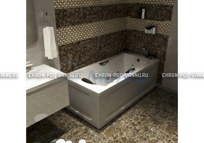 Акриловая ванна 1MarKa Agora 170x75 – купить по цене 13330 руб. в интернет-магазине в городе Иваново картинка 5