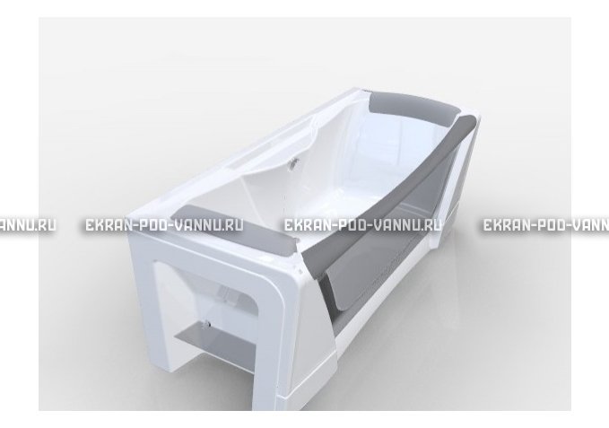 Прозрачная ванна 1MarKa Dolce Vita 180x80 – купить по цене 43200 руб. в интернет-магазине в городе Иваново картинка 3