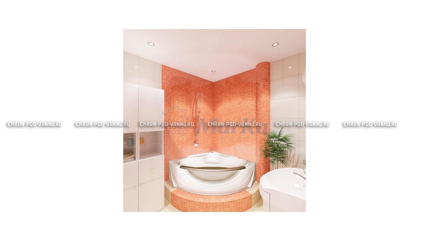Акриловая ванна 1MarKa Grand Luxe 155х155 – купить по цене 39827 руб. в интернет-магазине в городе Иваново картинка 15