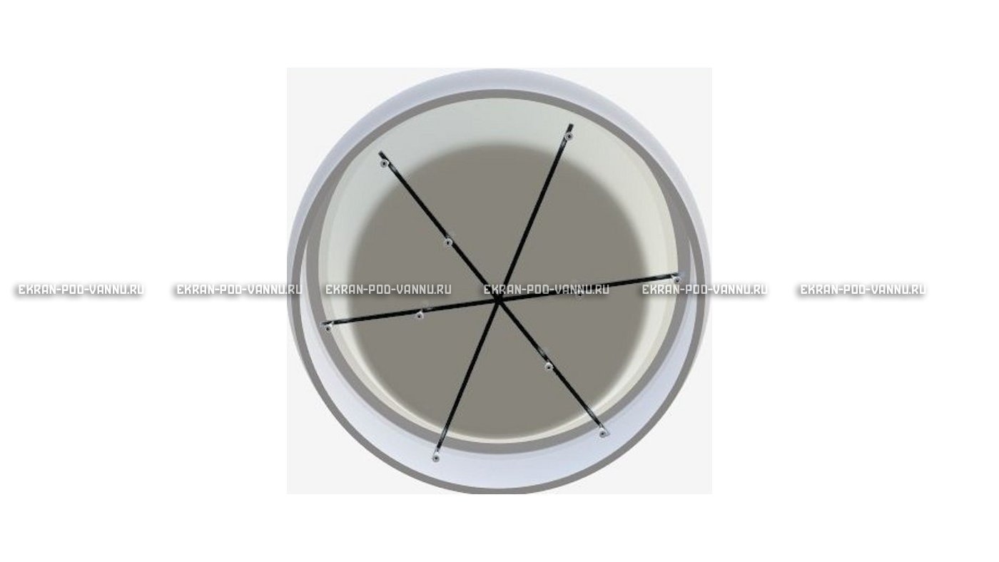 Акриловая ванна 1MarKa Omega 180x180  – купить по цене 42450 руб. в интернет-магазине в городе Иваново картинка 12