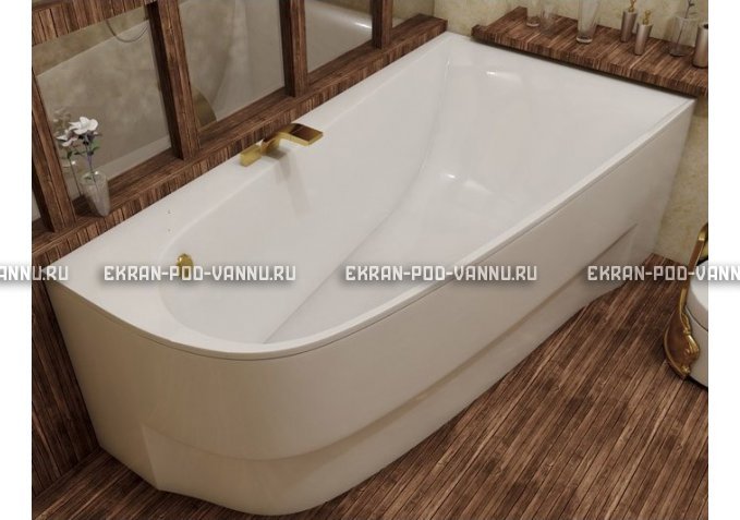 Акриловая ванна Vayer Boomerang 150x90 – купить по цене 42270 руб. в интернет-магазине в городе Иваново картинка 1