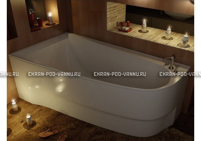 Акриловая ванна Vayer Boomerang 180x100 – купить по цене 53030 руб. в интернет-магазине в городе Иваново картинка 3
