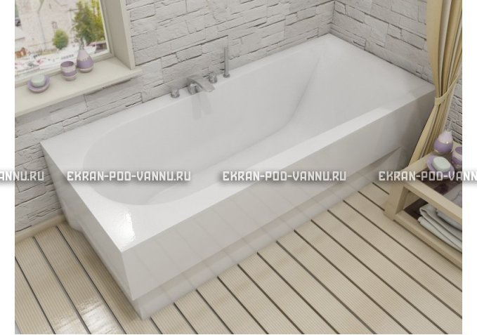 Акриловая ванна Vayer Boomerang 1800x800 – купить по цене 45420 руб. в интернет-магазине в городе Иваново картинка 1
