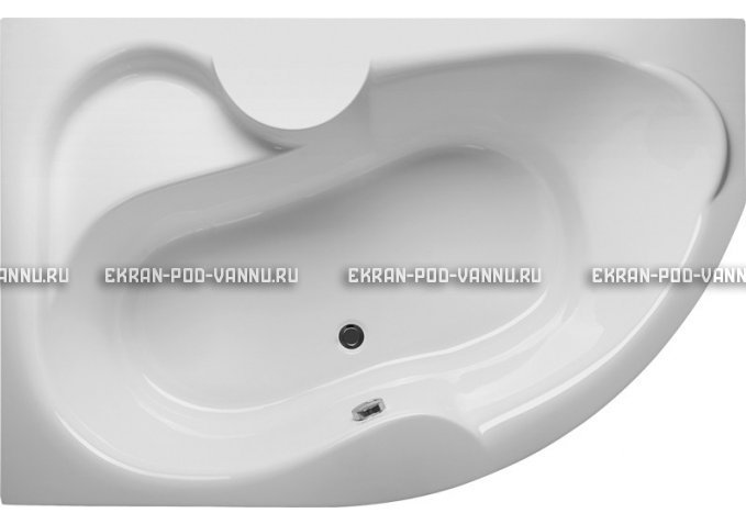 Акриловая ванна Vayer Azalia 170x105 – купить по цене 28800 руб. в интернет-магазине в городе Иваново картинка 2