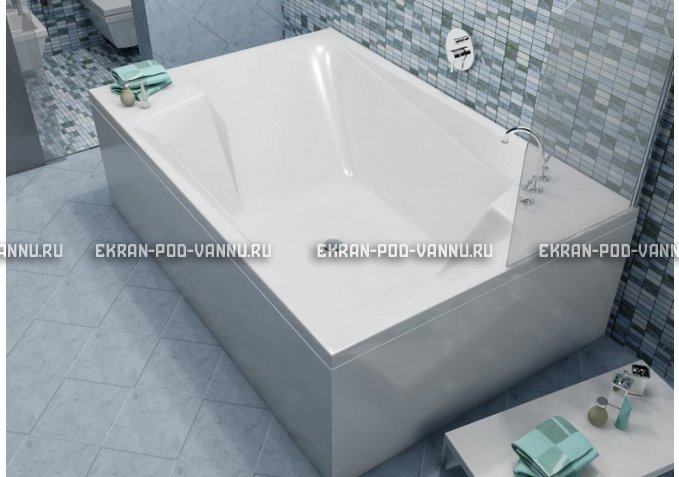 Акриловая ванна Vayer Ontario 190x125 – купить по цене 35050 руб. в интернет-магазине в городе Иваново картинка 1