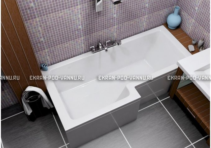 Акриловая ванна Vayer Options 170х70/85 – купить по цене 24110 руб. в интернет-магазине в городе Иваново картинка 1