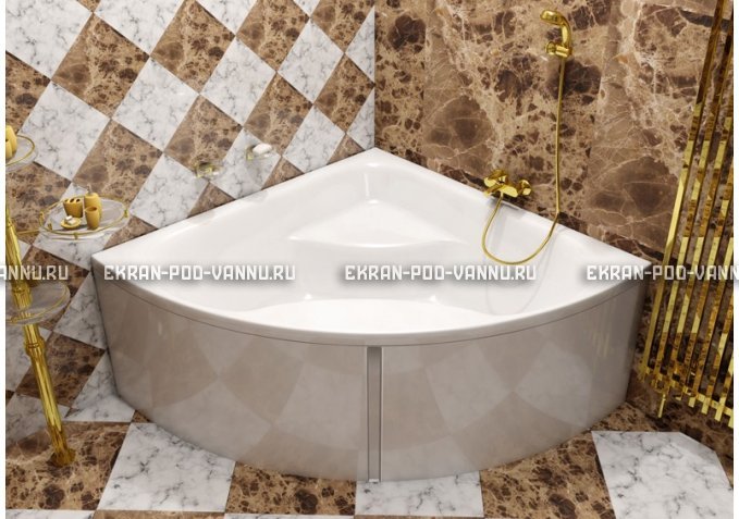 Акриловая ванна Vayer Persefona 140x140 – купить по цене 25230 руб. в интернет-магазине в городе Иваново картинка 1