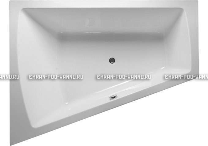 Акриловая ванна Vayer Trinitiy 170x130 – купить по цене 32590 руб. в интернет-магазине в городе Иваново картинка 2