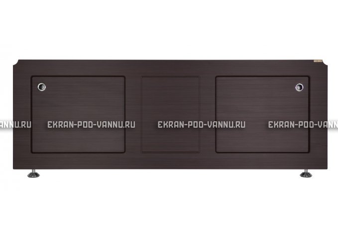 Экран раздвижной VOD-OK ХИТ 150 - Венге – купить по цене 5390 руб. в интернет-магазине в городе Иваново картинка 1