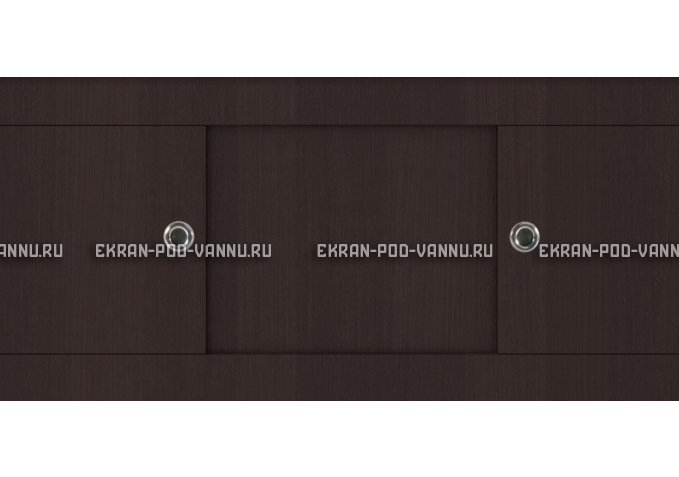 Экран под ванну купе VOD-OK 1500 венге – купить по цене 5390 руб. в интернет-магазине в городе Иваново картинка 2