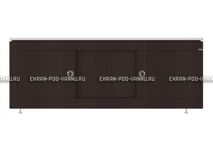 Экран под ванну купе VOD-OK 1500 венге – купить по цене 5390 руб. в интернет-магазине в городе Иваново картинка 1