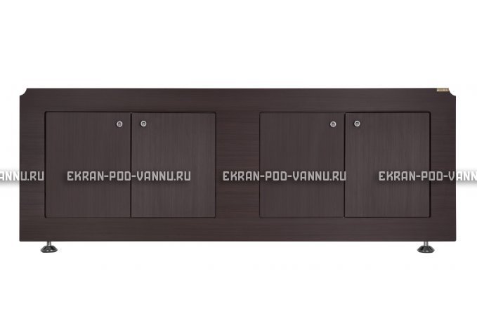 Экран VOD-OK Олимп 180 распашной - Венге – купить по цене 6160 руб. в интернет-магазине в городе Иваново картинка 1
