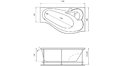 Акриловая ванна Relisan Isabella 170x90x60 – купить по цене 24130 руб. в интернет-магазине в городе Иваново картинка 17