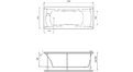 Акриловая ванна Relisan Loara 180x80 – купить по цене 23580 руб. в интернет-магазине в городе Иваново картинка 17