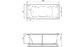 Акриловая ванна Relisan Loara 180x80 – купить по цене 23580 руб. в интернет-магазине в городе Иваново картинка 8