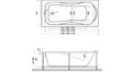 Акриловая ванна Relisan Elvira 170x75 – купить по цене 16160 руб. в интернет-магазине в городе Иваново картинка 13