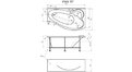 Акриловая ванна 1MarKa Gracia 160x95 – купить по цене 20300 руб. в интернет-магазине в городе Иваново картинка 17