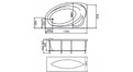 Акриловая ванна 1MarKa Julianna 170x100 – купить по цене 21320 руб. в интернет-магазине в городе Иваново картинка 13