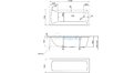Акриловая ванна 1MarKa Modern 130x70 – купить по цене 8620 руб. в интернет-магазине в городе Иваново картинка 21