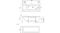 Акриловая ванна 1MarKa Modern 150x70 – купить по цене 9210 руб. в интернет-магазине в городе Иваново картинка 17