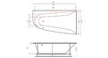 Акриловая ванна Vayer Boomerang 180x100 – купить по цене 53030 руб. в интернет-магазине в городе Иваново картинка 18