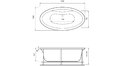 Акриловая ванна Vayer Beta 194x100 – купить по цене 56340 руб. в интернет-магазине в городе Иваново картинка 17