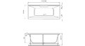 Акриловая ванна Vayer Casoli 180x80 – купить по цене 23580 руб. в интернет-магазине в городе Иваново картинка 21